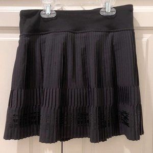 Ivivva black pleated skort, size 10